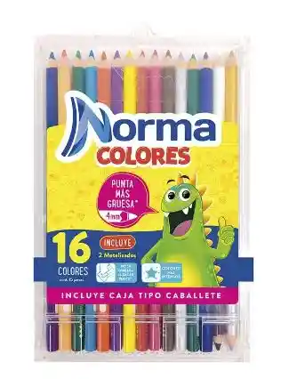 Colores Norma X16 Caja Acrílica