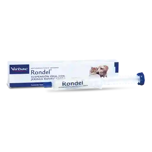 Rondel Adulto X 5ml Antiparasitario Interno Para Perros Y Gatos