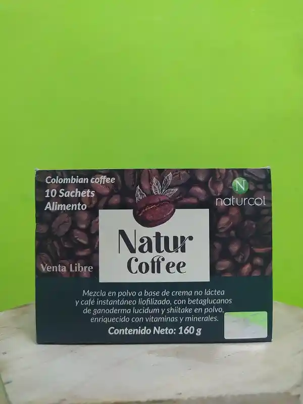 Natur Coffe X 10 Sobres Lab Naturcol