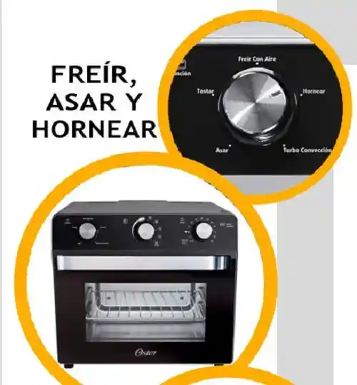 Oster Horno Con Freidora De Aire22 Lts