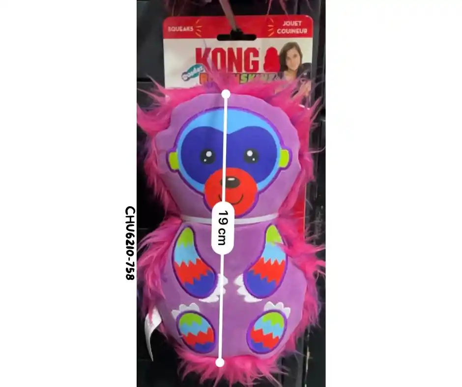 Kong Perro Peluche Roughskin Mico Medium