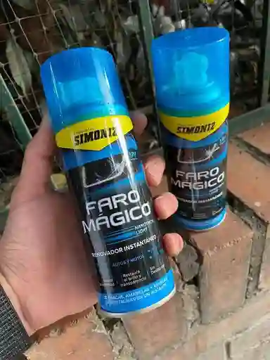 Simoniz Limpiador Instantaneo Faros Mejora La Luz Carro Moto Faro Magico