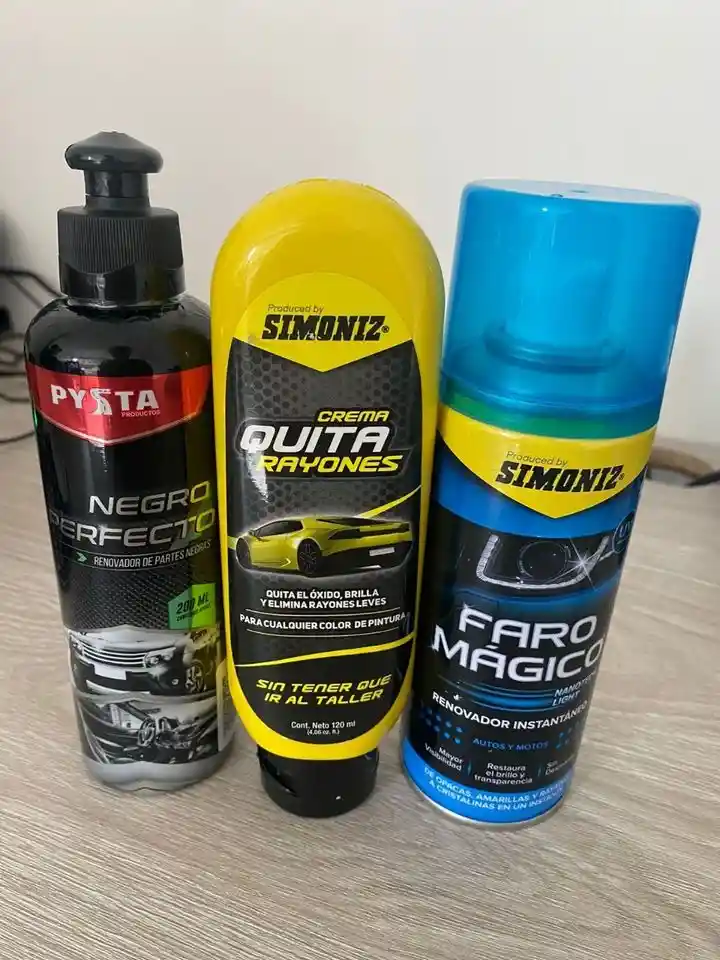 💯 Nuevo!! Super Combo Para Carro Moto Con Los Productos Premium Del Mercado🔥🔥🔥🔥🔥