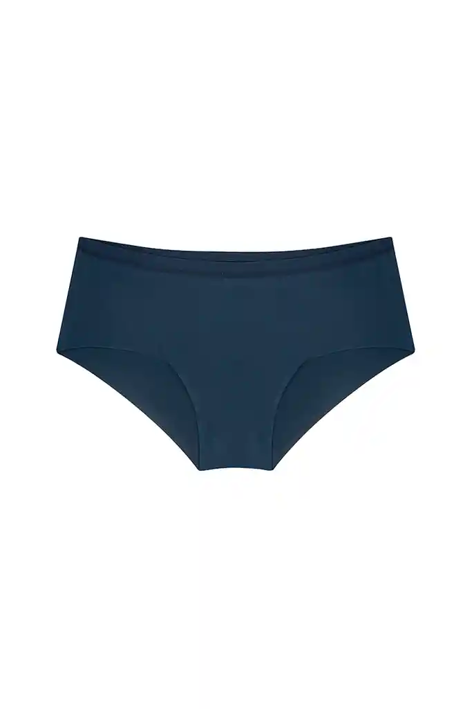 Panty Cachetero Unicolor Invisible (020389) Azul Oscuro Xl