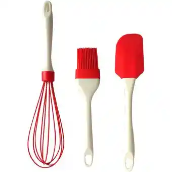 Juego Utensilios Cocina/repostería X 3 Silicona