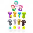 Borrador Figuras Coleccionables X 5 Unids Surtido