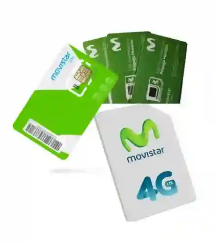 Sim Card Movistar Prepago 4g