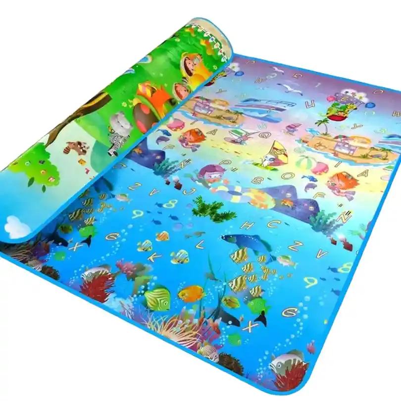 Tapete Bebe Juego Alfombra Gateo 150x180 Tapete Didactico