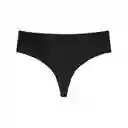 Panty Brasilera De Algodón Premium (1059) Negro Xl