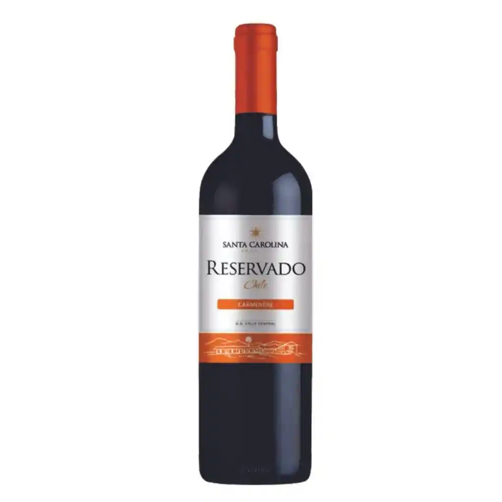 Vino Tinto SANTA CAROLINA Carmenere Reservado Botella 750 Ml