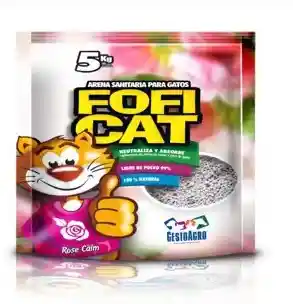   Fofi Cat  Arena Sanitaria Rose Calm 5 Kg 