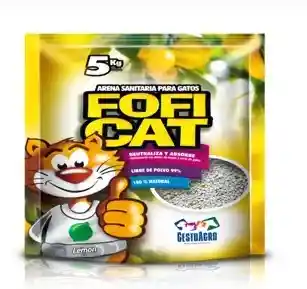  Fofi Cat  Arena Sanitaria Lemon 5 Kg 