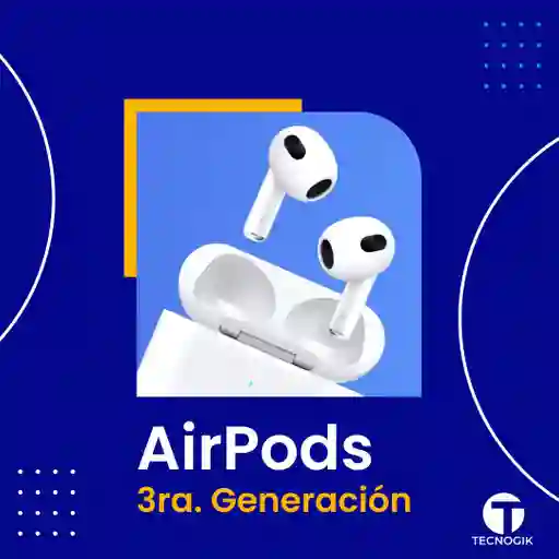 Airpods 3ra. Generación
