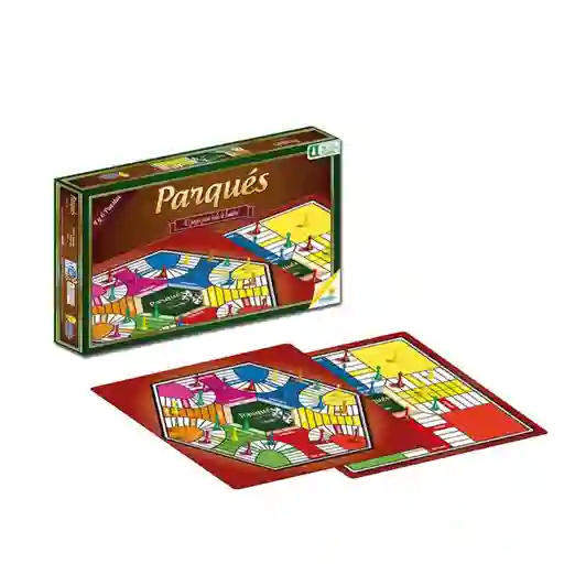 Juego De Mesa Parqués 6 Puestos Niños Y Adultos