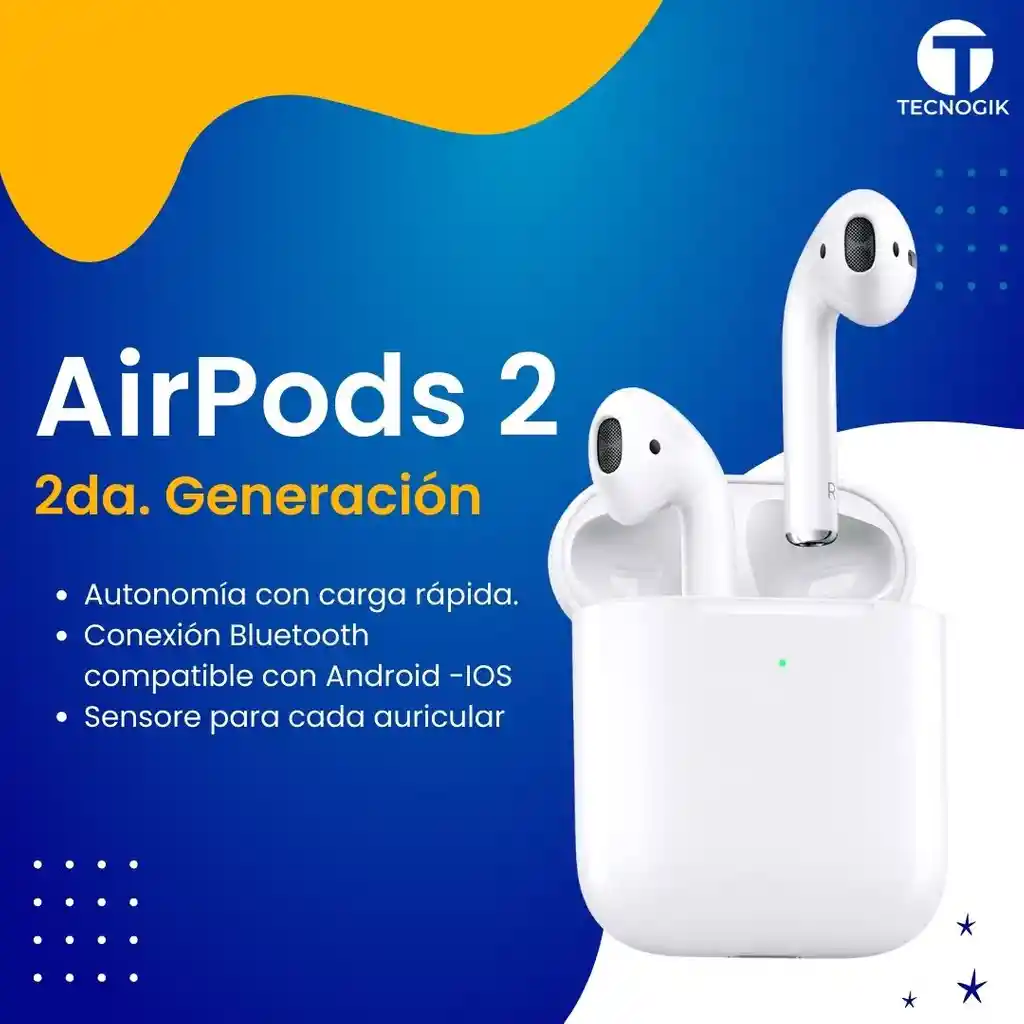 Airpods 2da. Generación