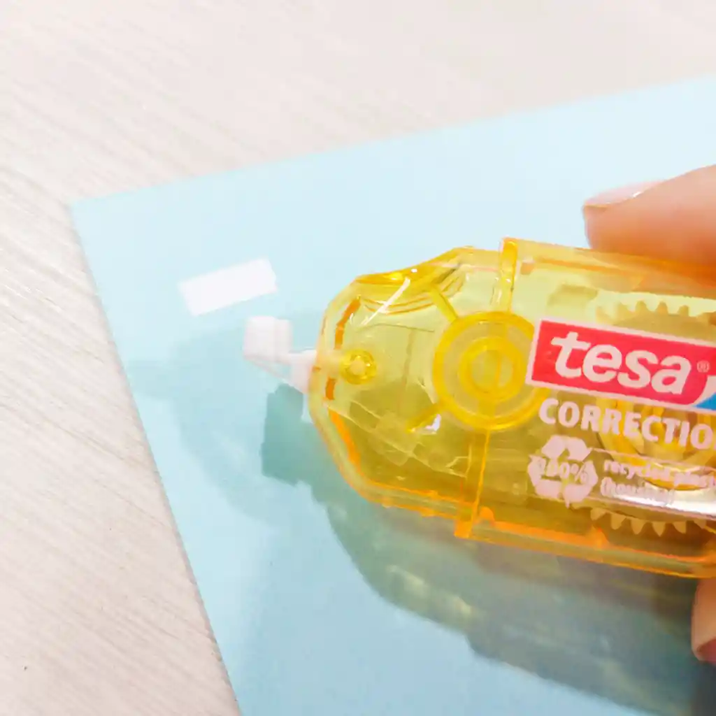 Cinta Correctora Colores Surtidos 5 Mm X 6 M Tesa
