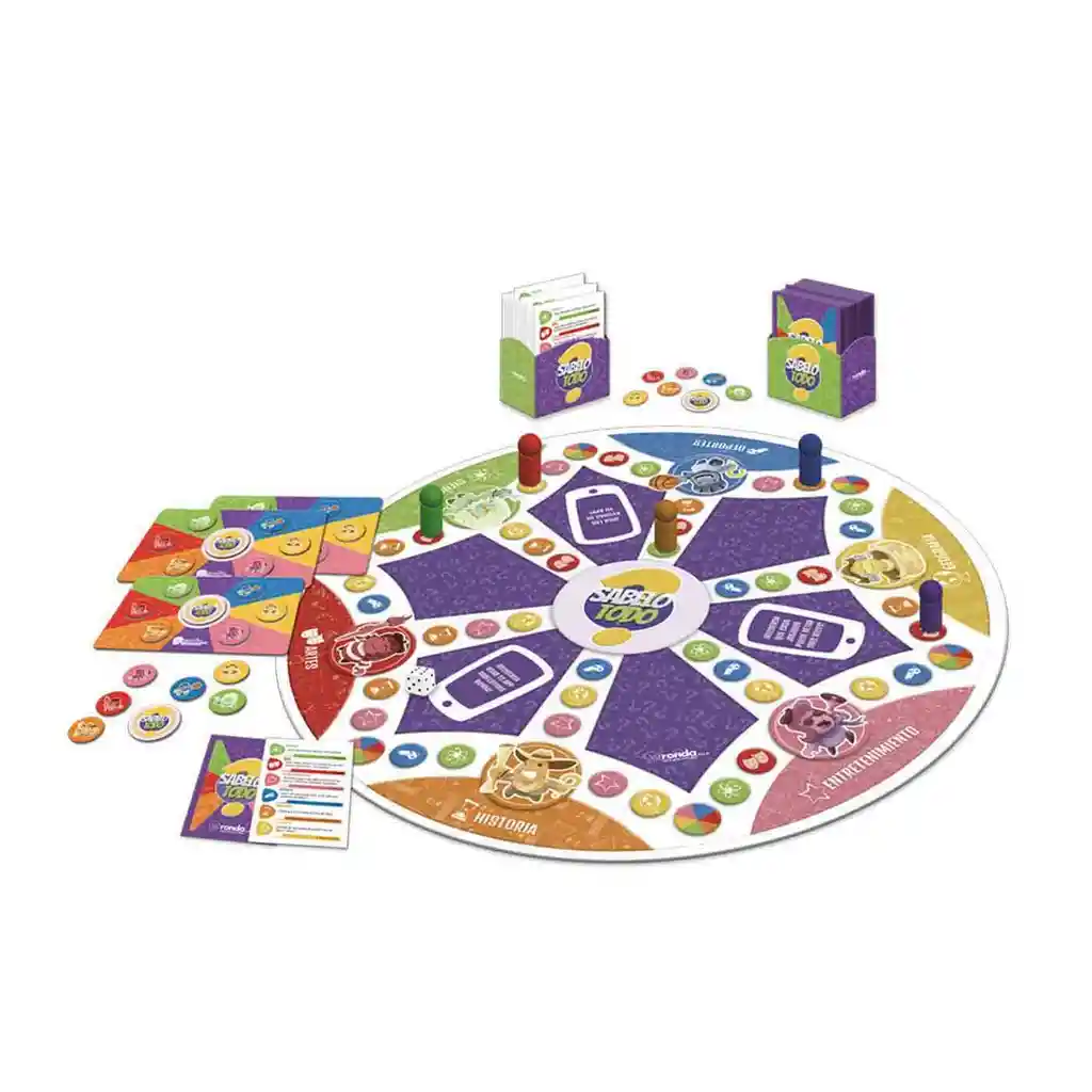 Juego De Mesa Sabelotodo Niños Y Adultos