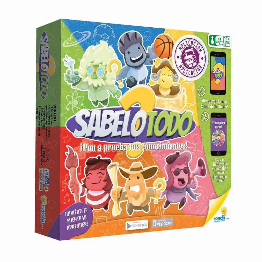 Juego De Mesa Sabelotodo Niños Y Adultos