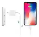 Cargador Iphone 5w + Cable 1m Lightning 5 6 7 8 X 11 Genérico