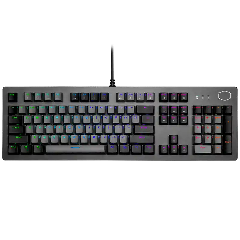 Teclado Gamer Mecánico Cooler Master Ck352 Switch Red Rgb (inglés)