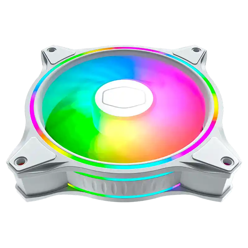 Ventilador Cooler Master Masterfan Mf120 Halo Rgb (blanco)