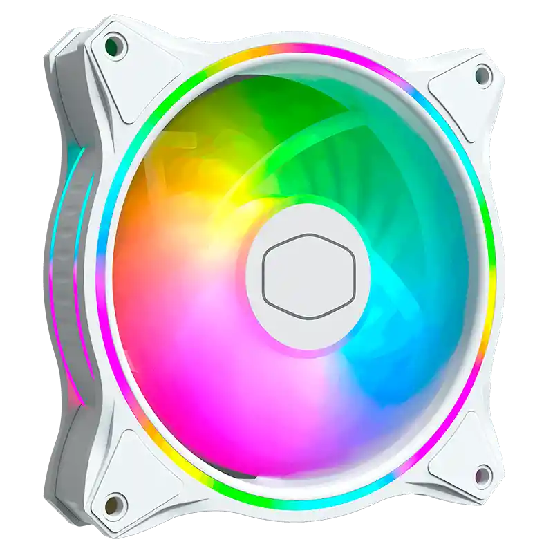 Ventilador Cooler Master Masterfan Mf120 Halo Rgb (blanco)