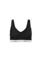 Brasier Deportivo Sin Varillas De Poli-algodón Premium (021071) Negro 32b