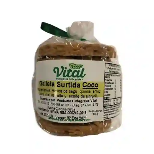 galletas surtidas coco (Vital) 7 und