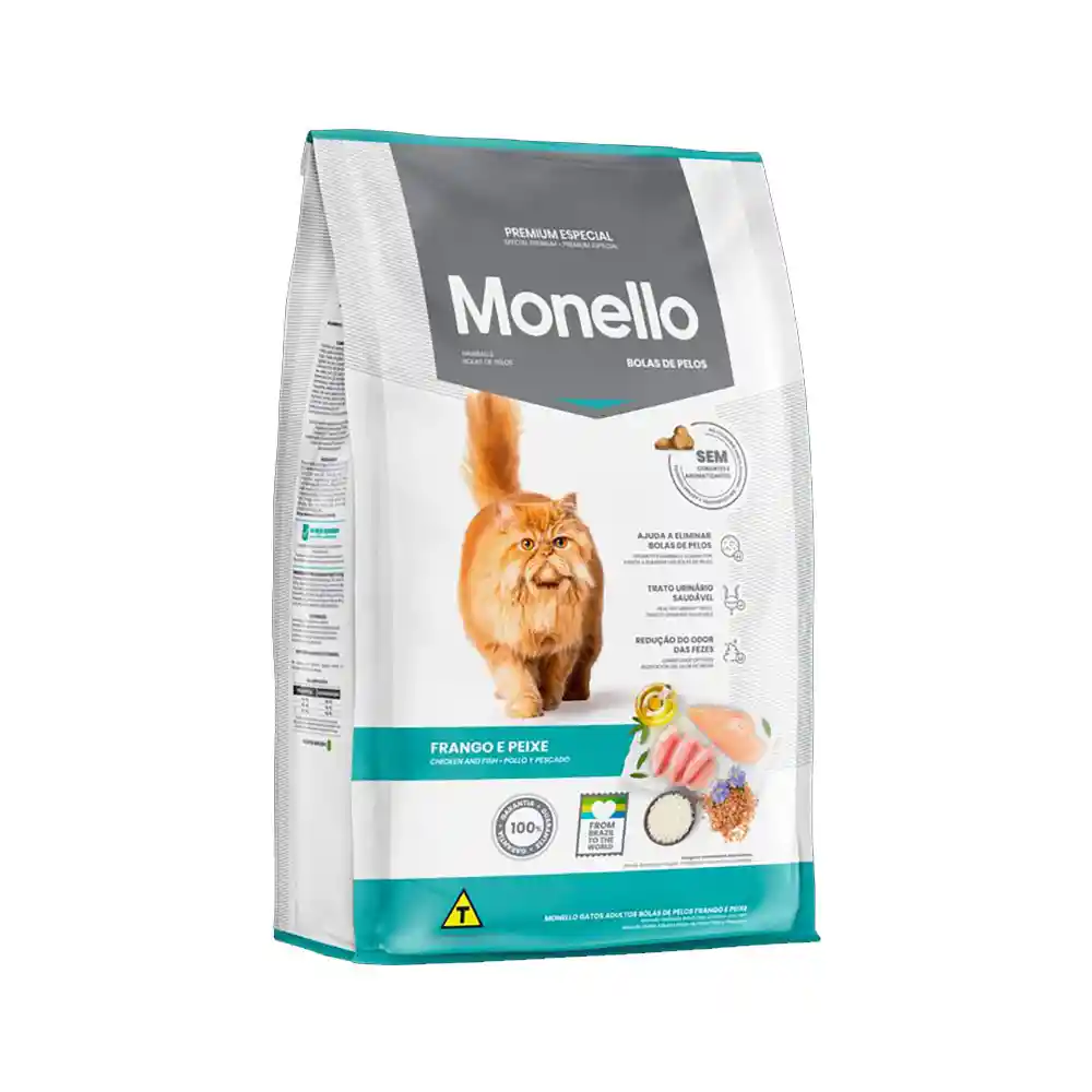 Monello Gatos Bolas De Pelo 7 Kg