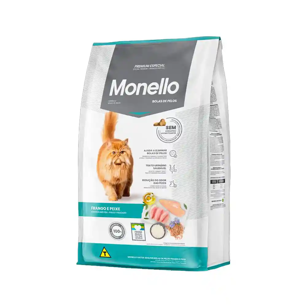 Monello Gatos Bolas De Pelo 7 Kg