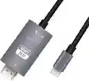 Galaxy Cable Convertidor Tipo C A Hdmi Mac Pc 3 Metros