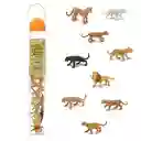 Tubos De Animales Grandes Felinos Colección Niños Y Niñas