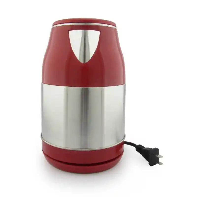 Tetera Eléctrica Hervidor De Agua Color Rojo