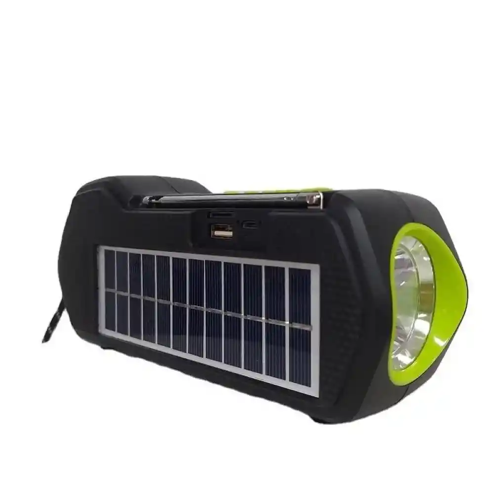 Radio Parlante Bluetooth Recargable Panel Solar Cl-823