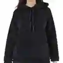 Hoodie Térmico Mujer Nevado Santa Isabel Talla M Negro