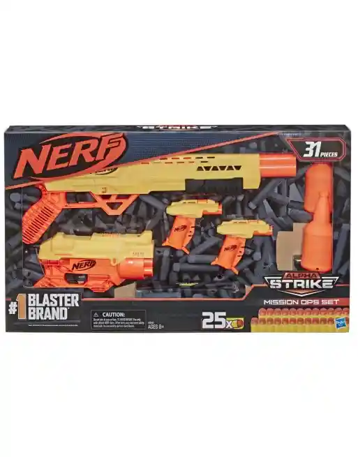 Nerf Alpha Strike Mission Ops