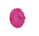 Reloj De Pared Alto Relieve Pequeño Color Fucsia