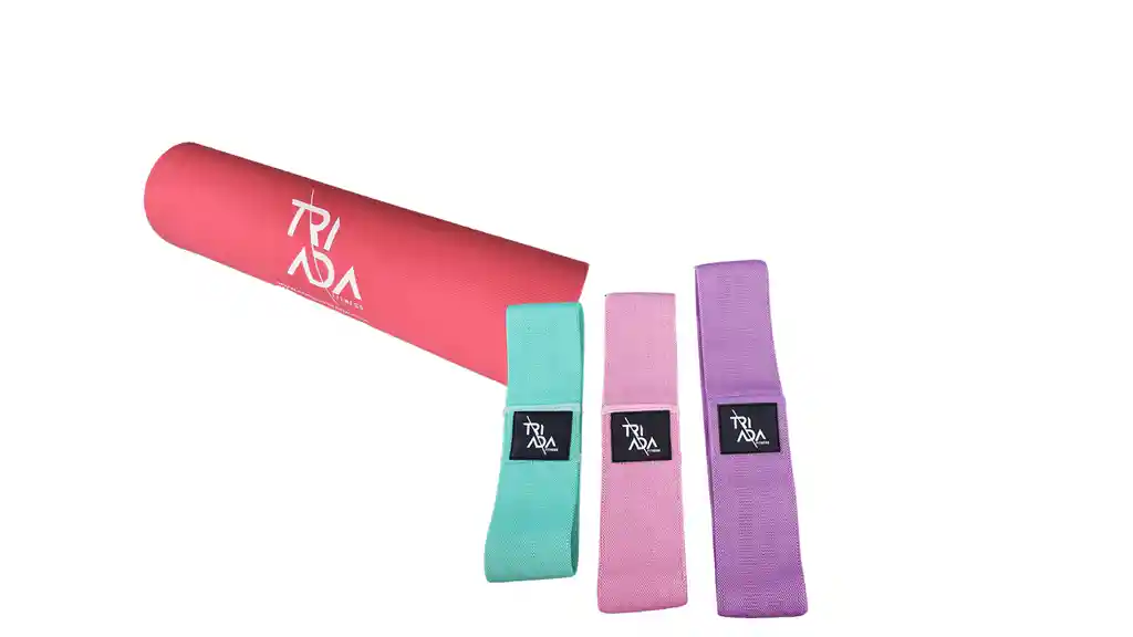 Yoga Mat Bandas De Resistencia X3 +