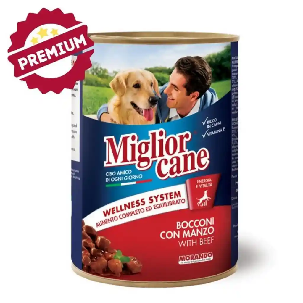 Comida Perro Migliorcane Lata 1250gr