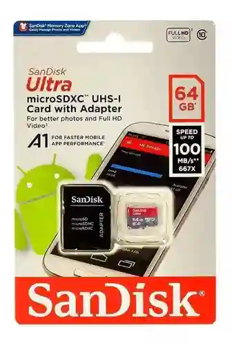 Sandisk Memoria Micro Sd 64 Gb Original