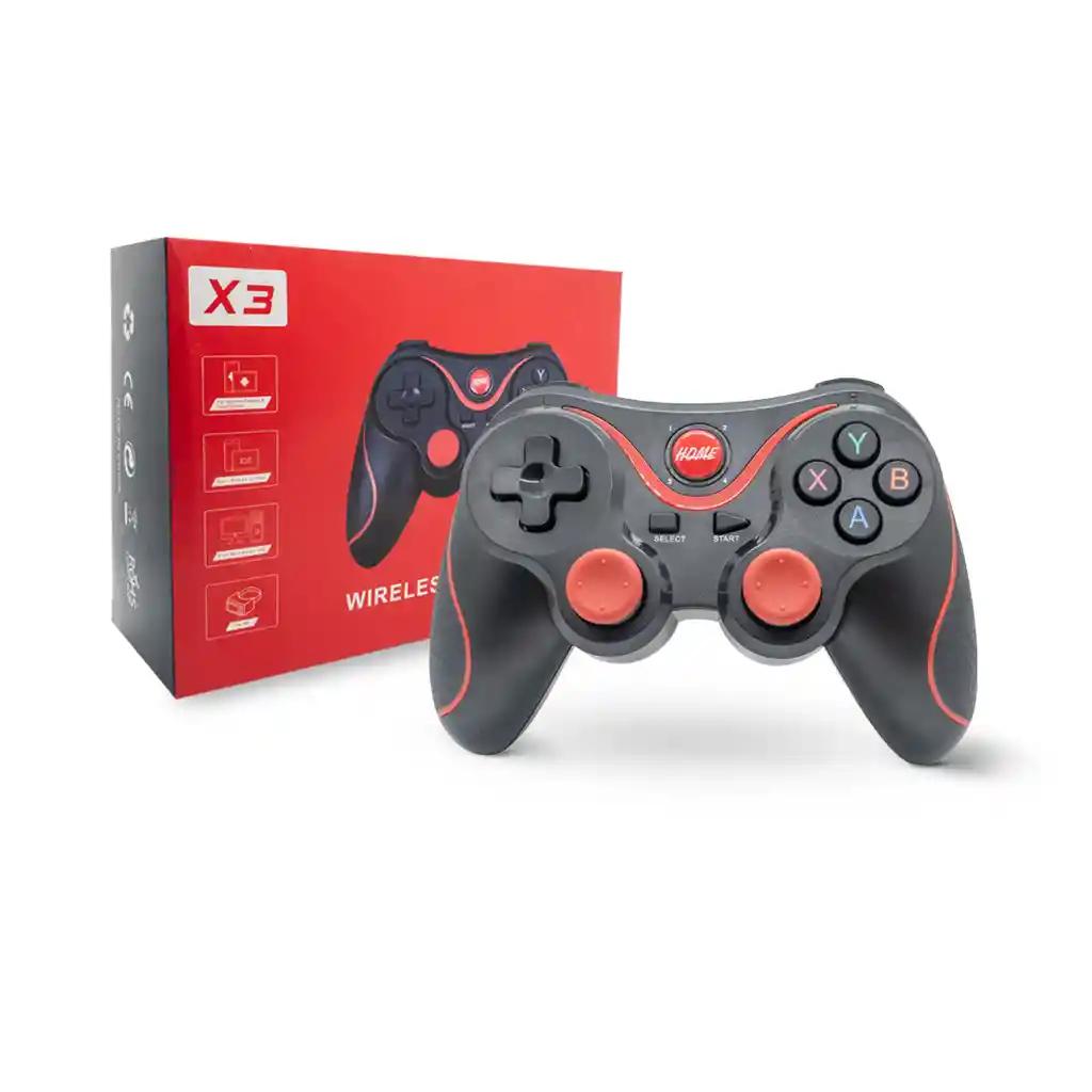 Control Gamer Para Celular X3 Bluetooth Pc/celular