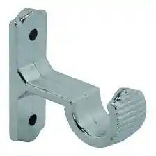 Soporte Para Cortina Plastico De 1" Cromado