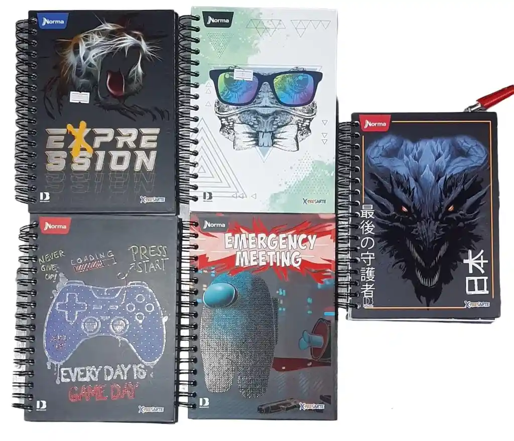 Cuaderno 5 Materias Pequeño Hombre