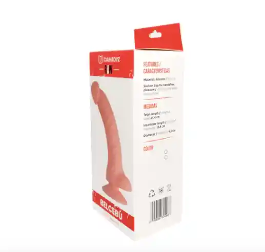 Dildo Realista Belcebú 21.4 Cm