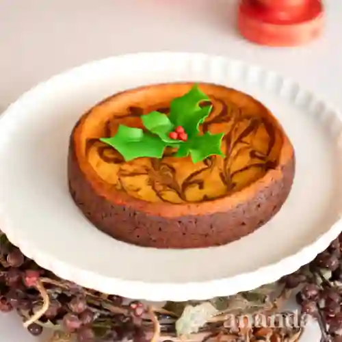 Cheesecake de Brownie Sin Azúcar/gluten