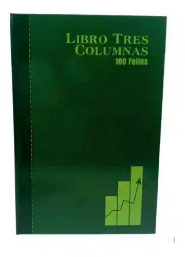 Libro De Contabilidad 3 Columnas 100 Folios Nika