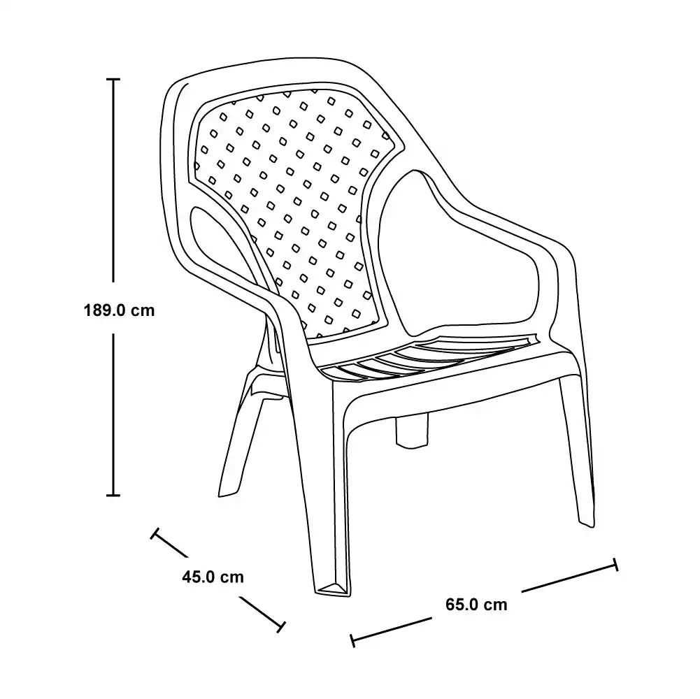 Silla Playera Blanco