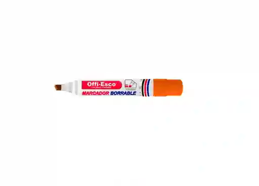 Marcador Borrable Naranja Offi Esco Oe-510