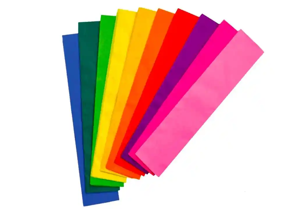 Papel Cometa Colores Surtidos X 10 Unidades