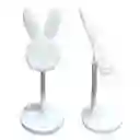 Soporte Holder Conejo Escritorio Tablet Celular Blanco